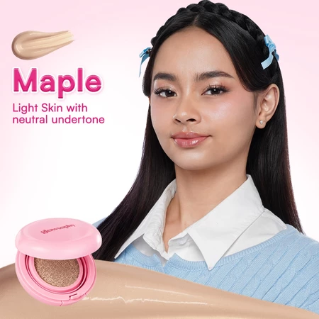 Glowsophy Cover Glow Serum Cushion Maple