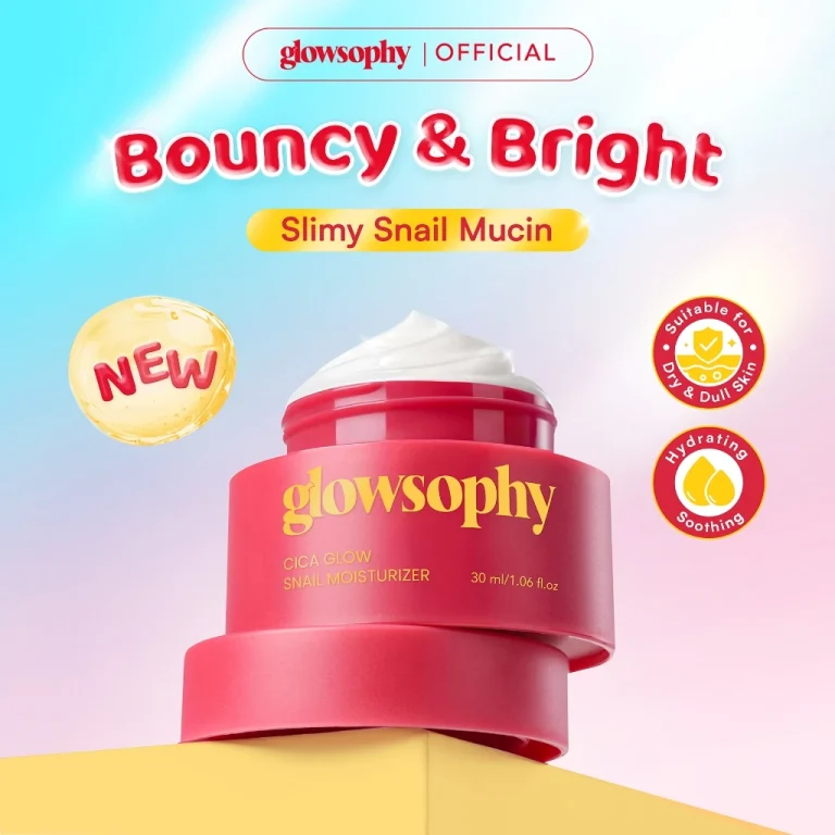 Glowsophy Cica Glow Snail Moisturizer 30ml