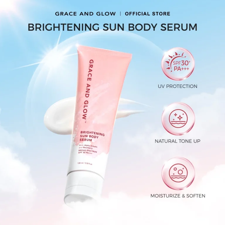 Grace N Glow Black Opium Brightening Sun Body Serum Spf30 100Ml