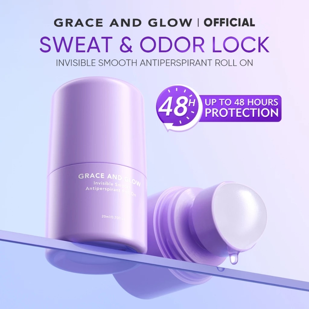 Grace And Glow Invisible Smooth Antiperspirant Roll On 20ml