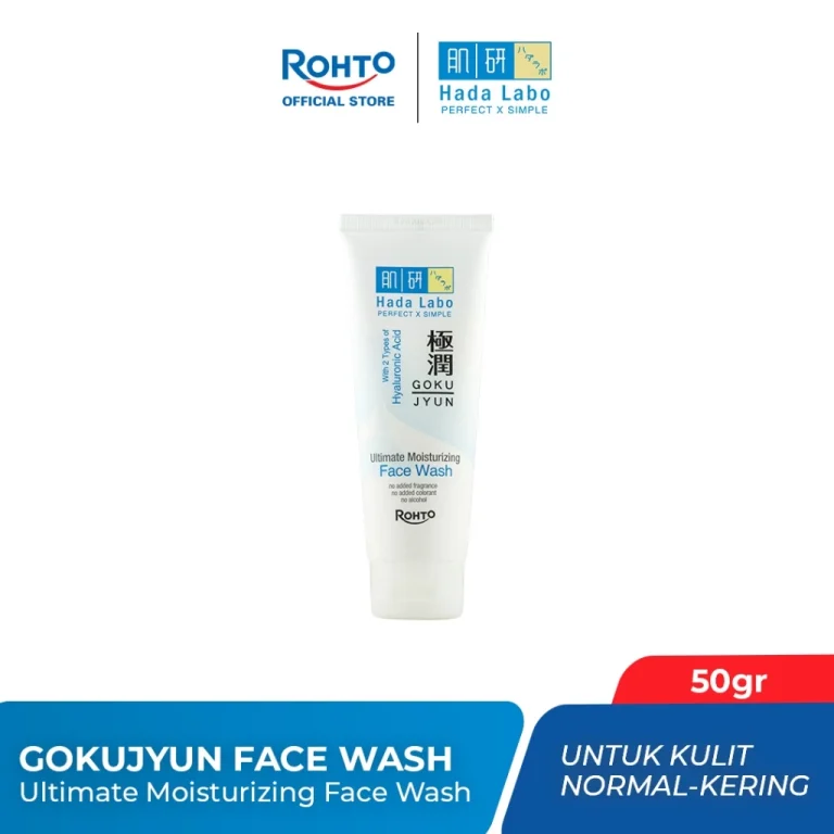 Hadalabo Gokujyun Ultimate Moisturizing Face Wash 50ml