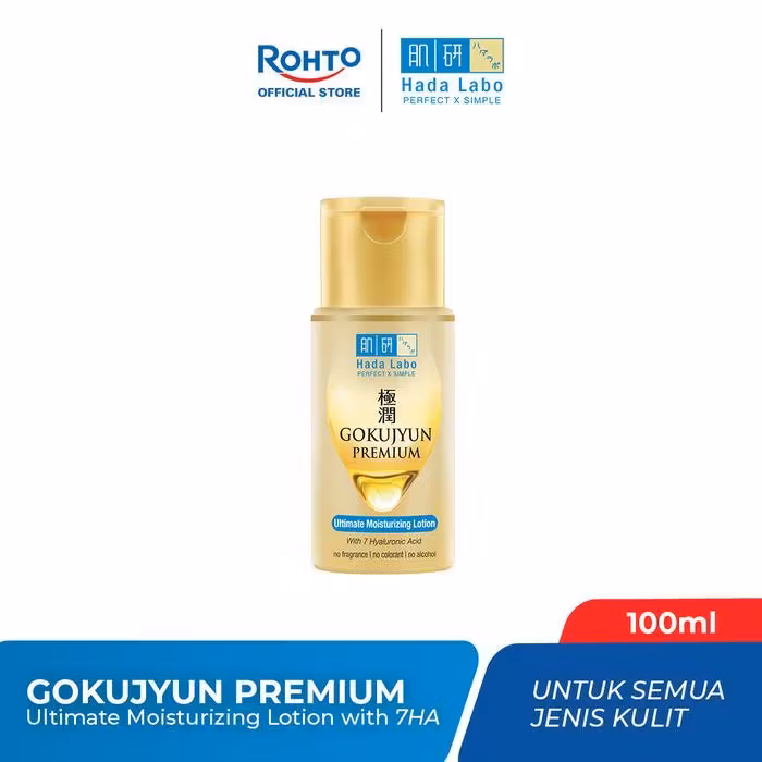 Hadalabo Gokujyun Ultimate Moisturizing Lotion Premium 100ml