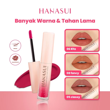 Hanasui Mattedorable Lip Cream No 03 Star