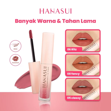 Hanasui Mattedorable Lip Cream No 13 Adore
