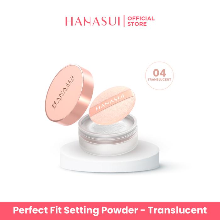 Hanasui Perfect Fit Setting Powder No 04 Translucent