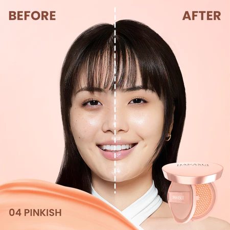 Hanasui Serum Cushion 04 Pinkish