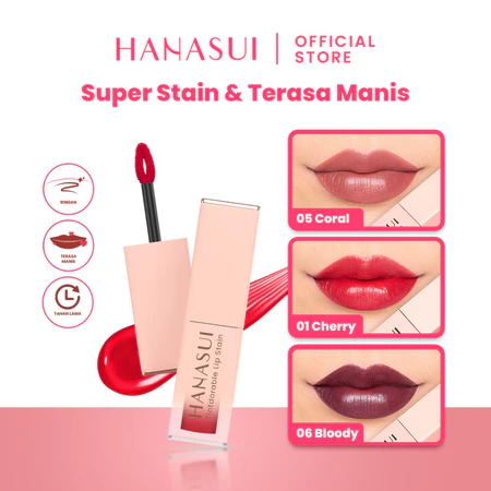 Hanasui Tintdorable Lip Stain – Lip Tint No 01