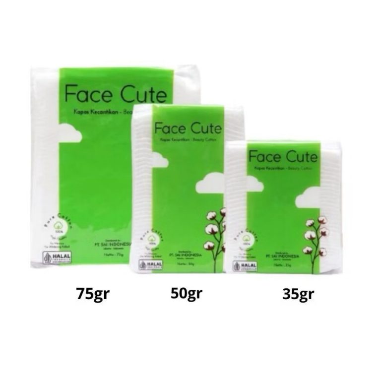 Face Cute Kapas 75g Zz1