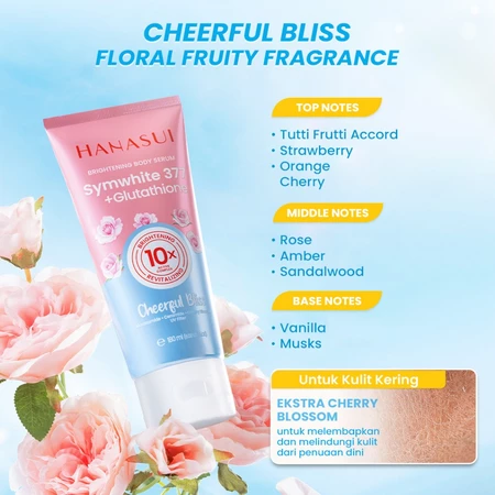 Hanasui Bright Body Serum Cheer-B 180Ml