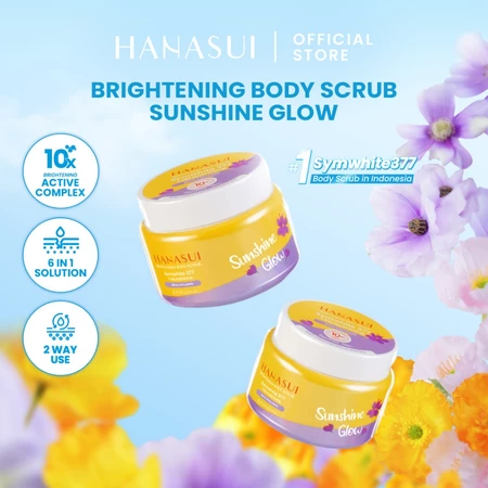 Hanasui Brightening Body Scrub Sunshine Glow 200gr