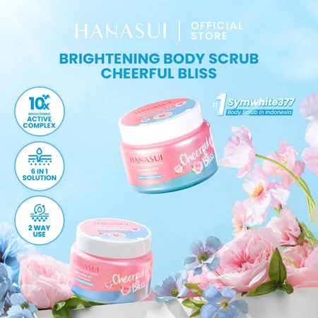 Hanasui Brightening Body Scrub Cheerful Bliss 200gr