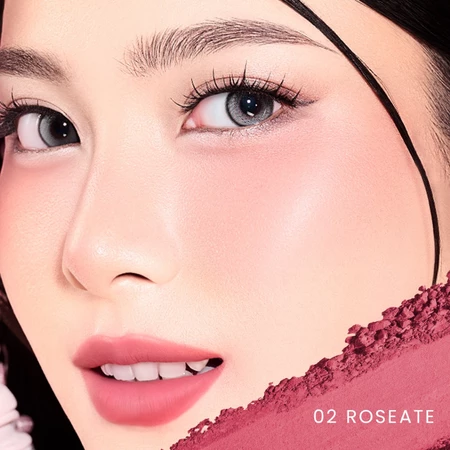 Hanasui Next Level Bouncy Blush Shade Roseate (02)