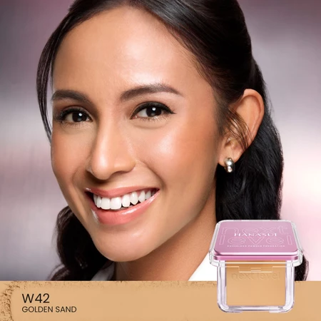 Hanasui Next Level Powder Foundation W42 Golden Sand