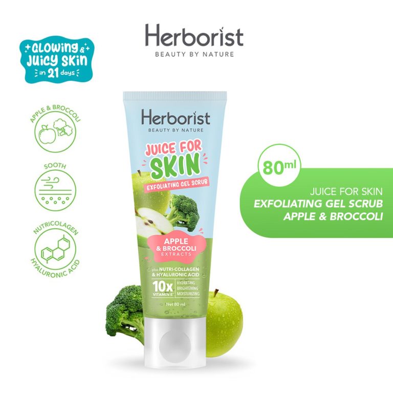 Herborist Juice For Skin Exfoliating Gel Scrub 150ml`