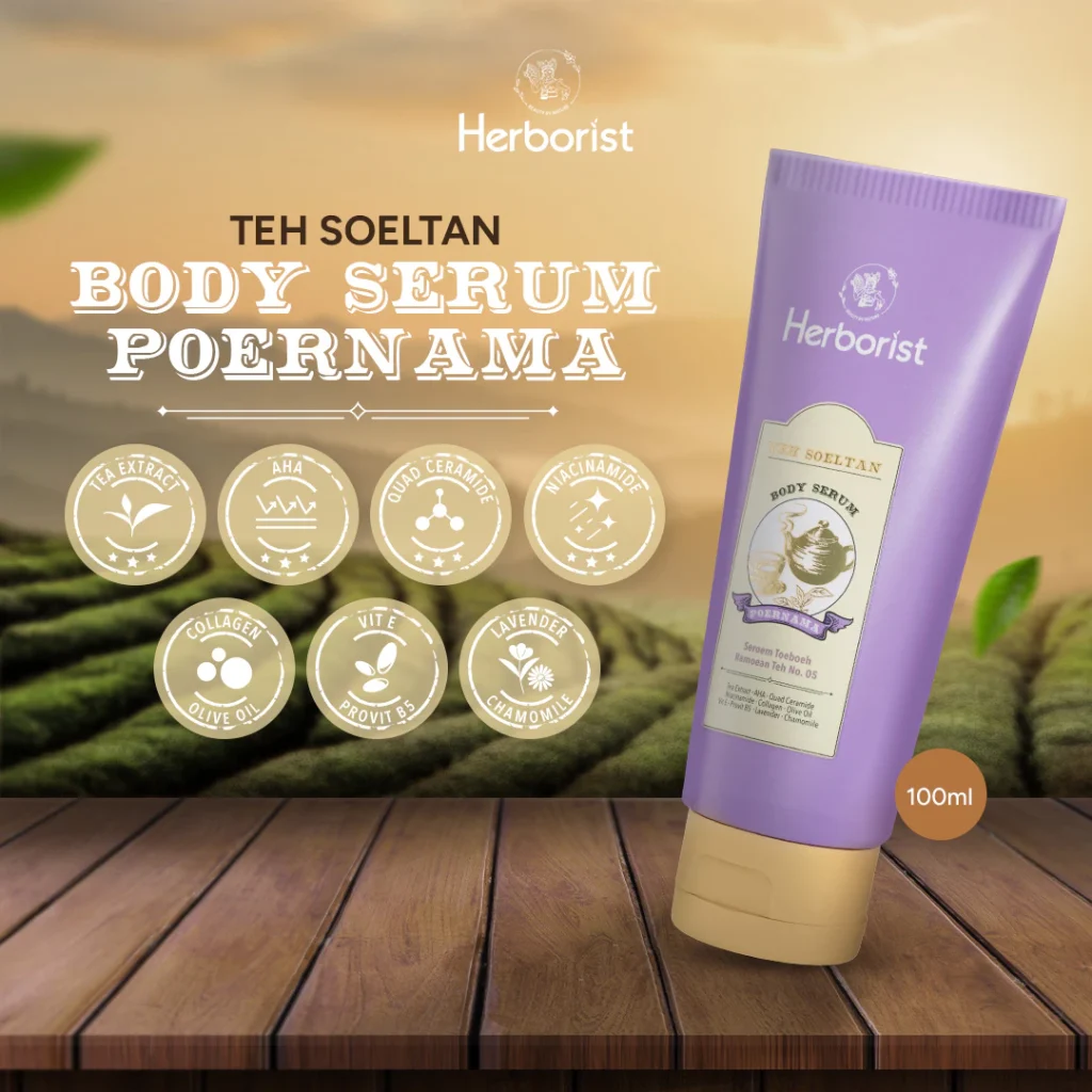 Herborist Teh Soeltan Body Serum Poernama 100ml