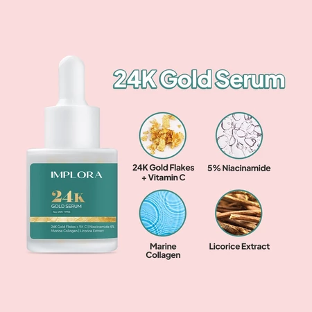 Implora 24K Gold Serum 20ml