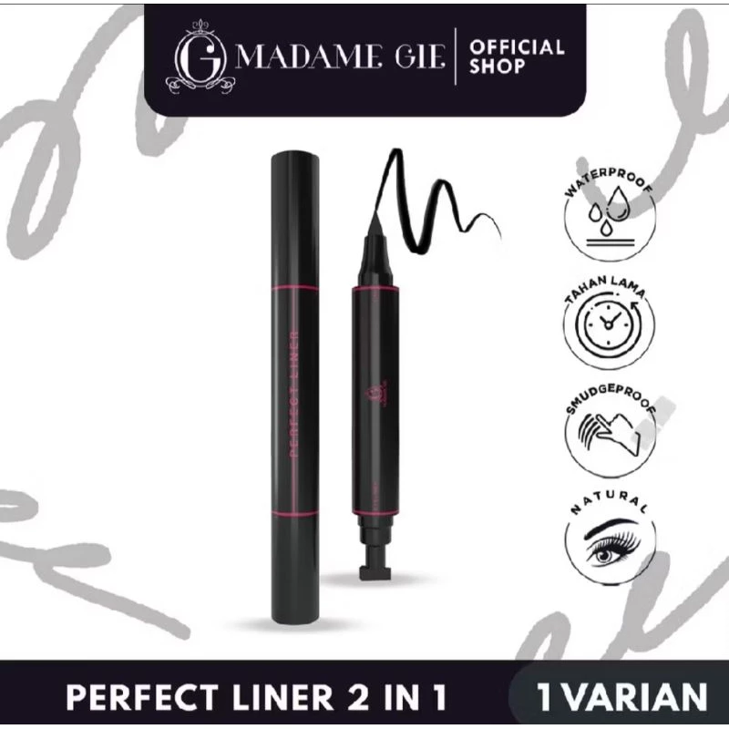 Madamgie Perfect Liner 2 In 1 Stamp Eyeliner