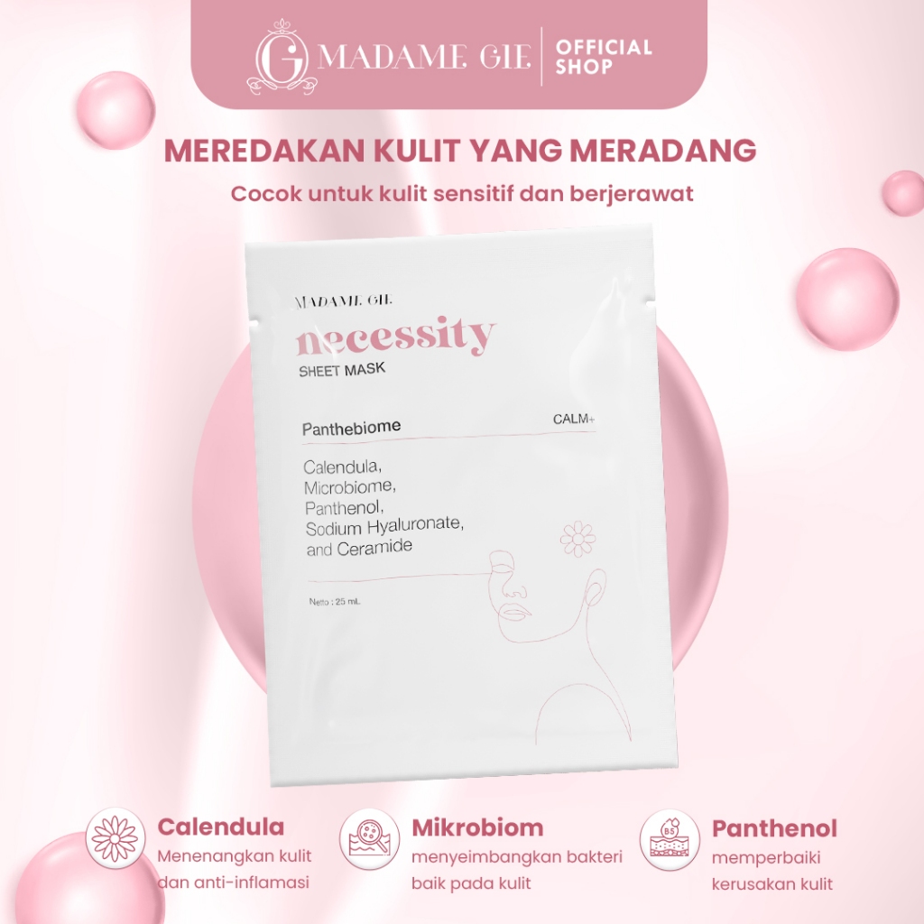 Madame Gie Necessity Sheet Mask Panthebiome