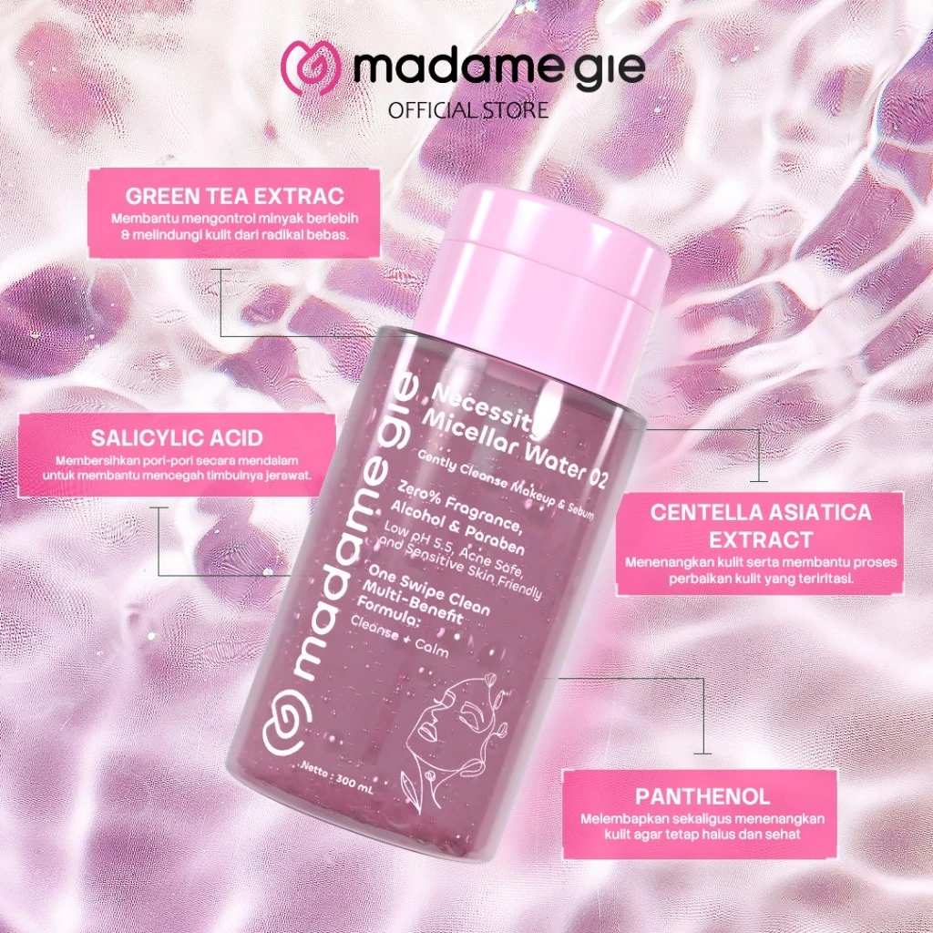 Madame Gie Necessity Micellar Water 02 300ml