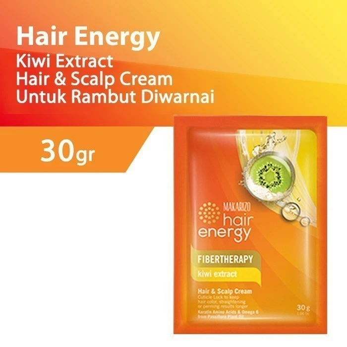 Makarizo Hair Energy Creambath 30g Kiwi