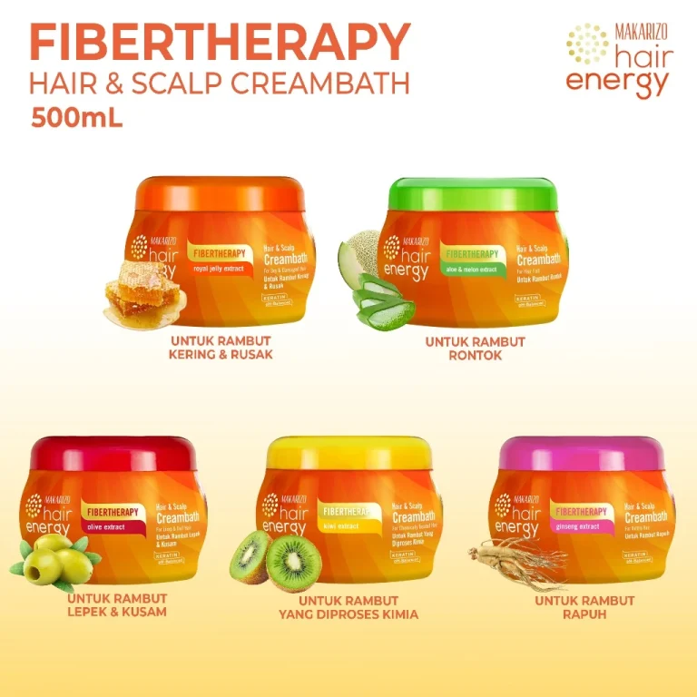 Makarizo Hair Energy Creambath 500g