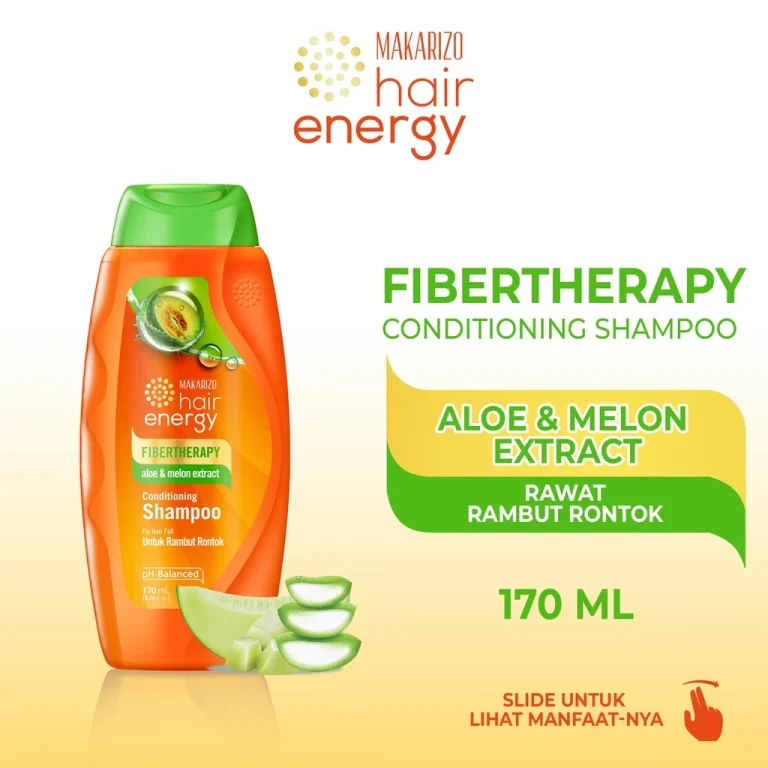 Makarizo Hair Energy Fiberteraphy Conditioning Shampoo 170 Ml Aloe