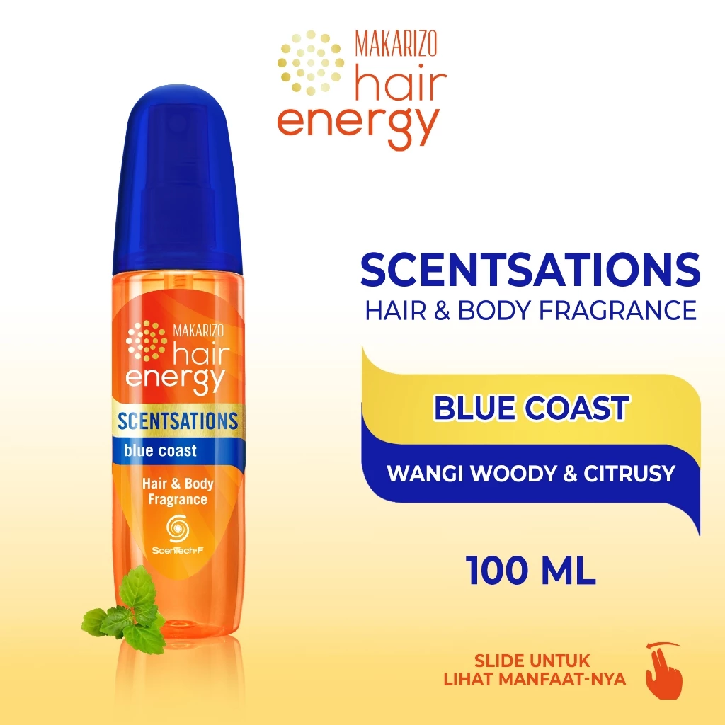 Makarizo Hair Energy Parfume 100ml Blue