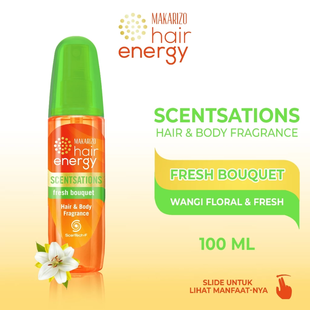 Makarizo Hair Energy Parfume 100ml Fresh