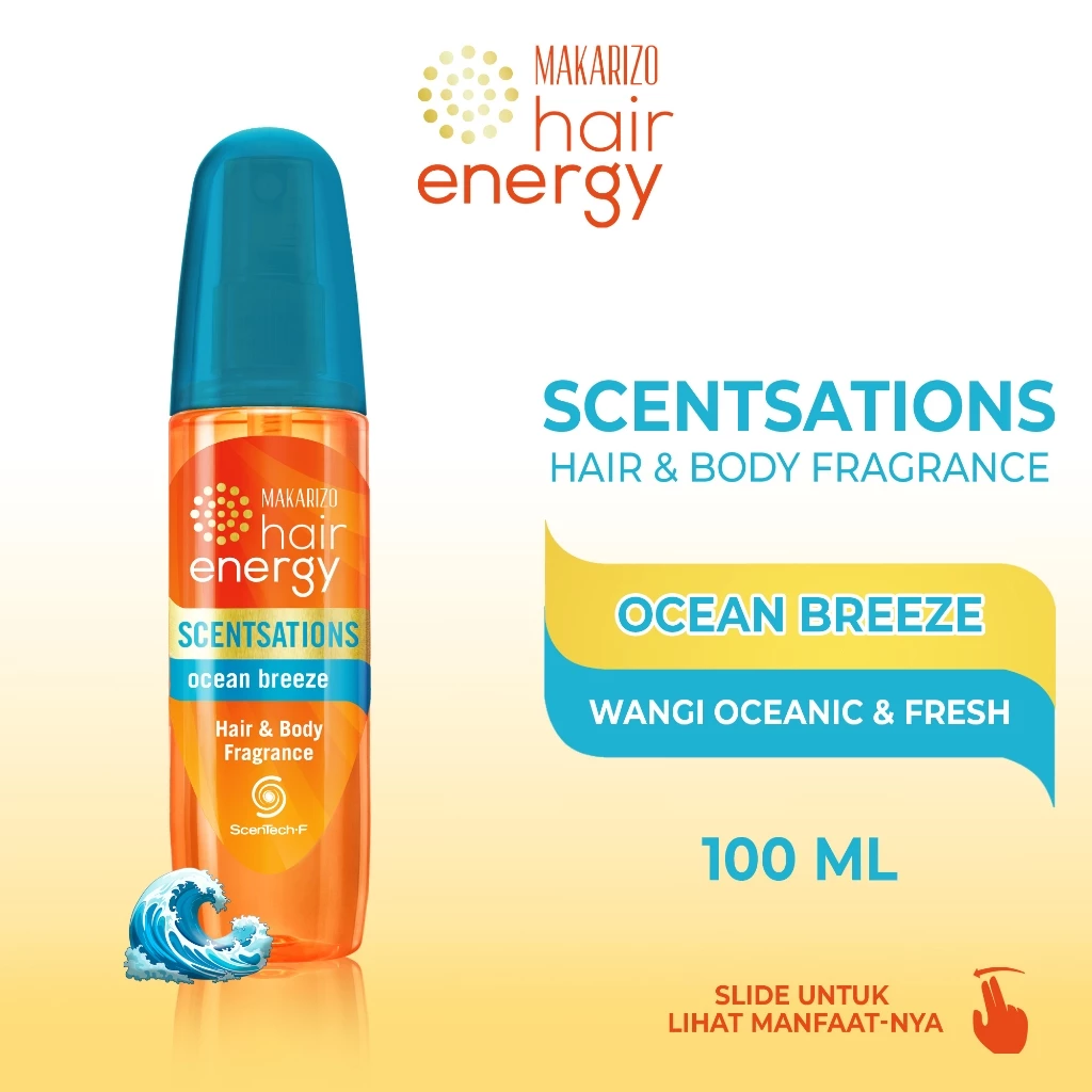 Makarizo Hair Energy Parfume 100ml Ocean