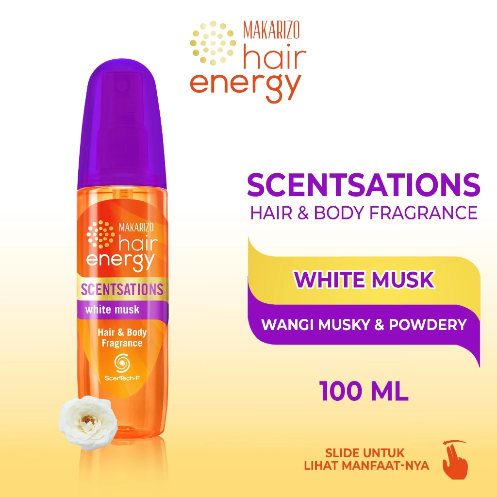 Makarizo Hair Energy Parfume 100ml White