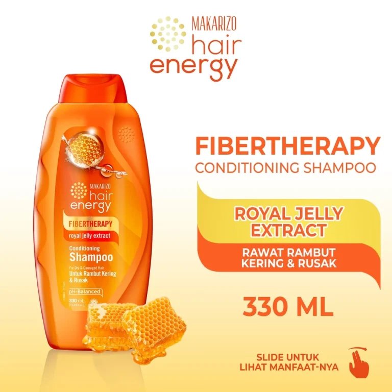 Makarizo Shampo Royal Jelly 330Ml
