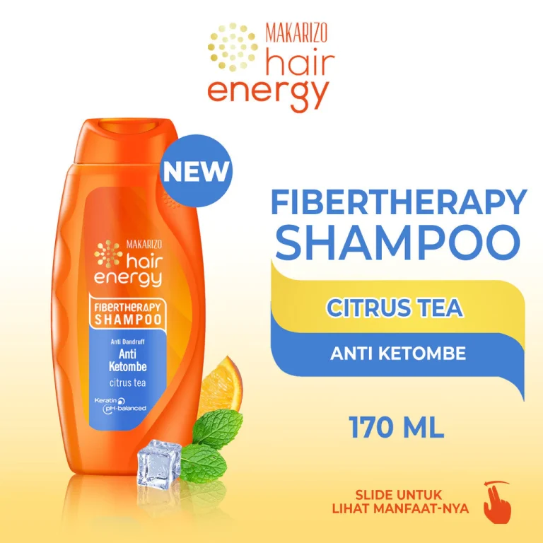 Makarizo Hair Energy Fibertherapy Shampoo Anti Dandruff 170ml