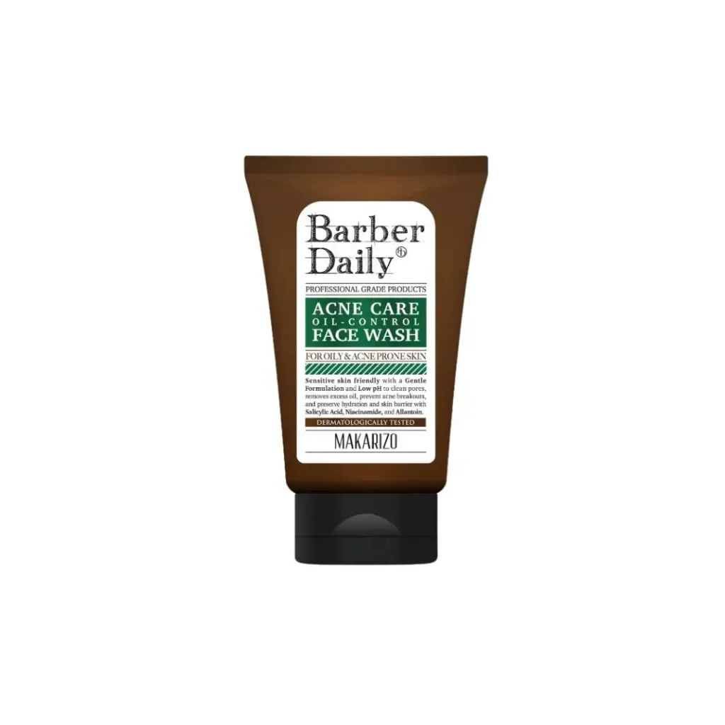 Makarizo Barber Daily Acne Care Oil Control Face Wash 100ml