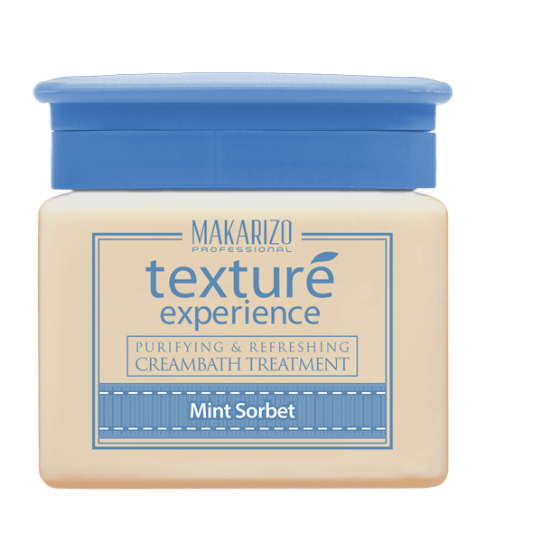 Makarizo Professional Texture Experience Creambath Treatment Mint Sorbet 500ml