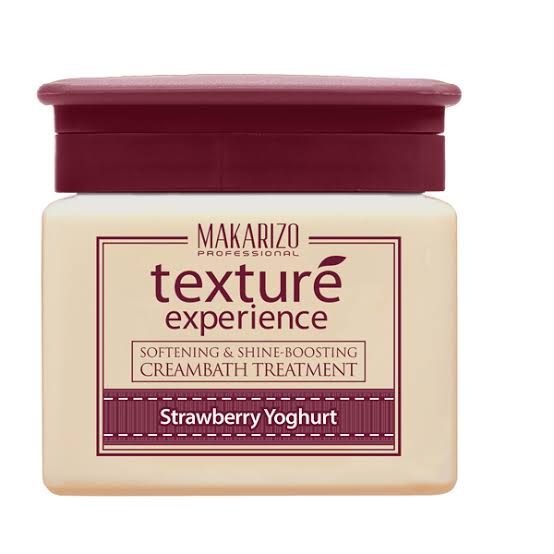Makarizo Professional Texture Experience Creambath Treatment Strawberry Yoghurt 500ml