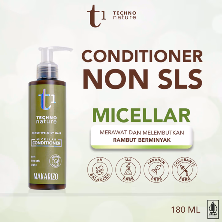 Makarizo Techno Nature Pure Care System Micellar Conditioner 180ml