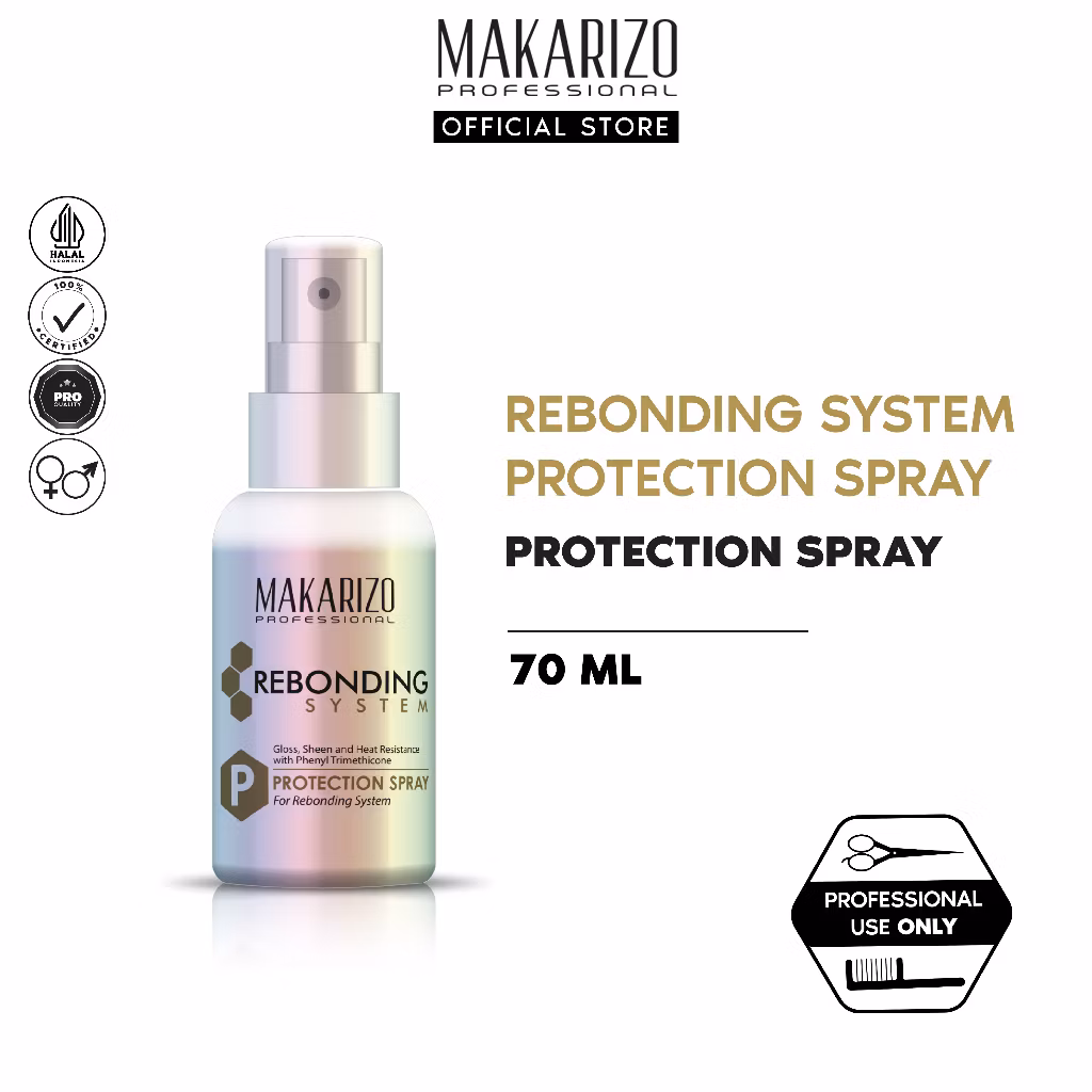Makarizo Professional Rebonding System Protection Spray 70ml
