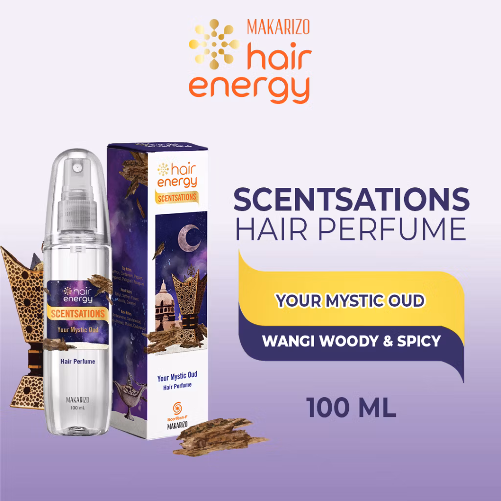 Makarizo Hair Energy Scentsations Your Mystic Oud Hair Parfume 100ml