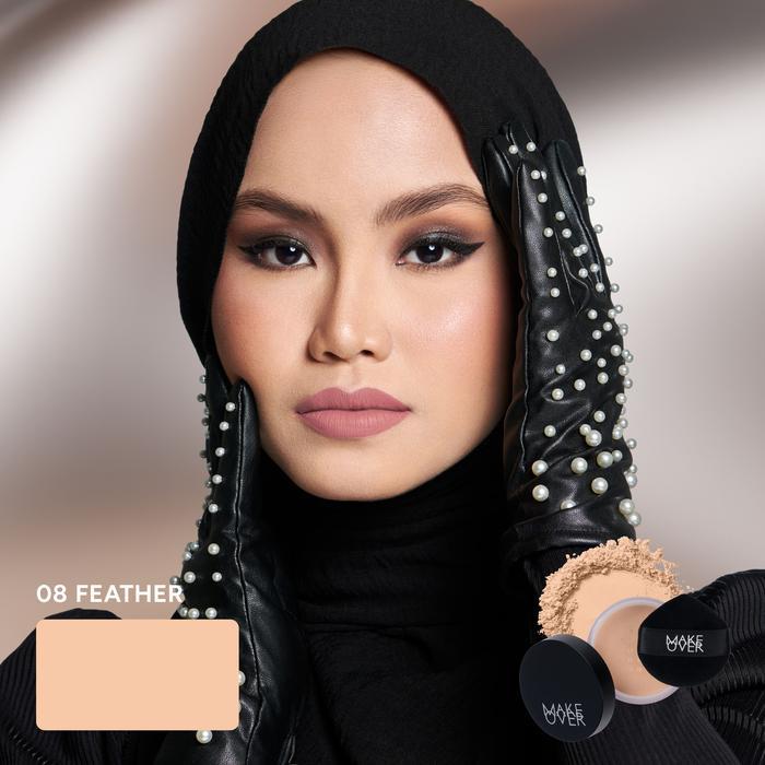 MAKE OVER Silky Smooth Translucent Powder 08 Feather 35g