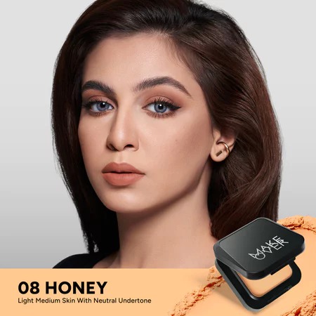 Make Over Perfect Cover Powder Foundation 08 Honey