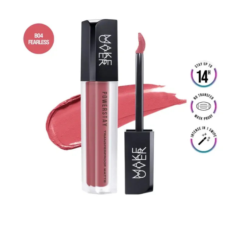 Make Over Powerstay Transferproof Matte Lip Cream B04 Fearless 7 G