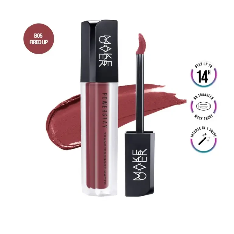 Make Over Powerstay Transferproof Matte Lip Cream B05 Fired Up 7 G