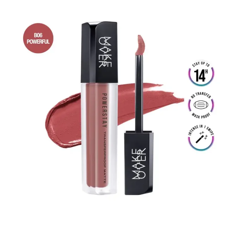 Make Over Powerstay Transferproof Matte Lip Cream B06 Powerful 7 G