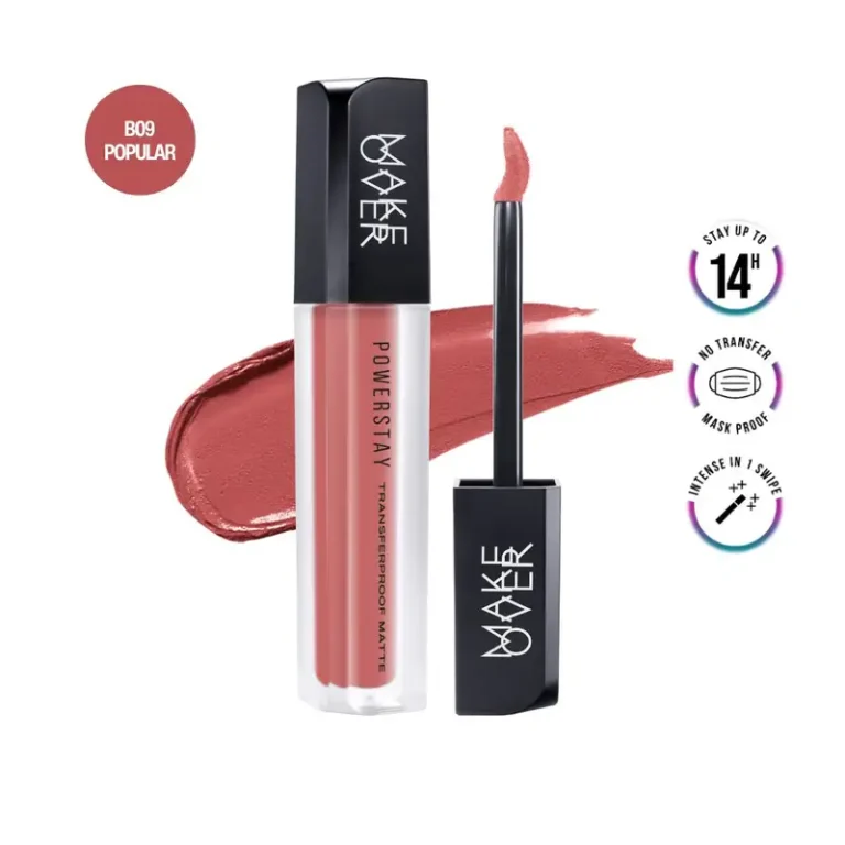 Make Over Powerstay Transferproof Matte Lip Cream B09 Popular 7 G
