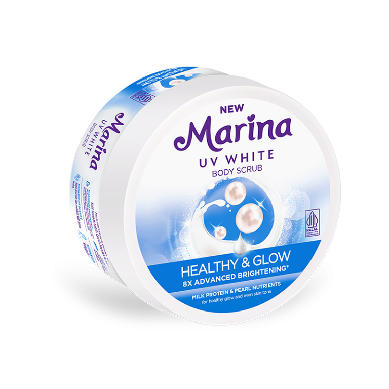 Marina UV White Healthy And Glow Body Scrub 185ml