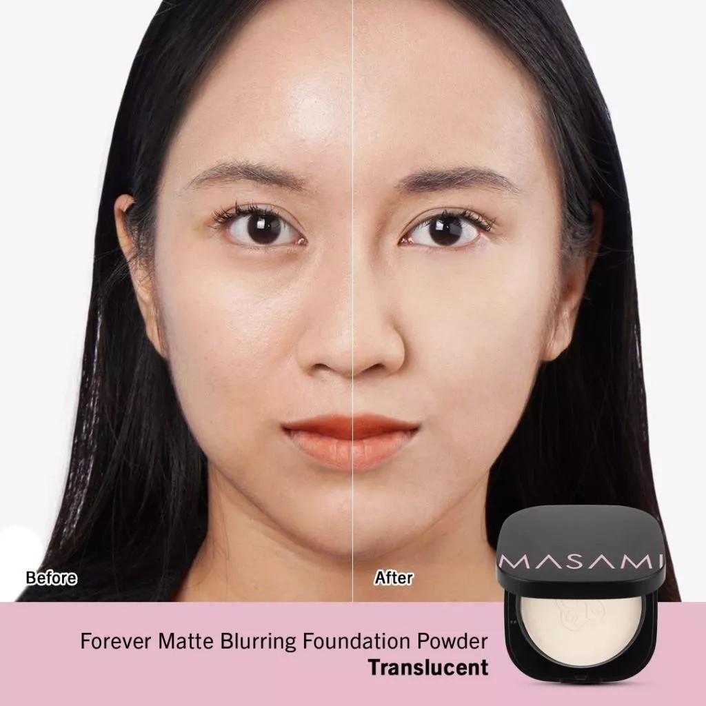 Masami Forever Matte Blurring Foundation Powder Translucent