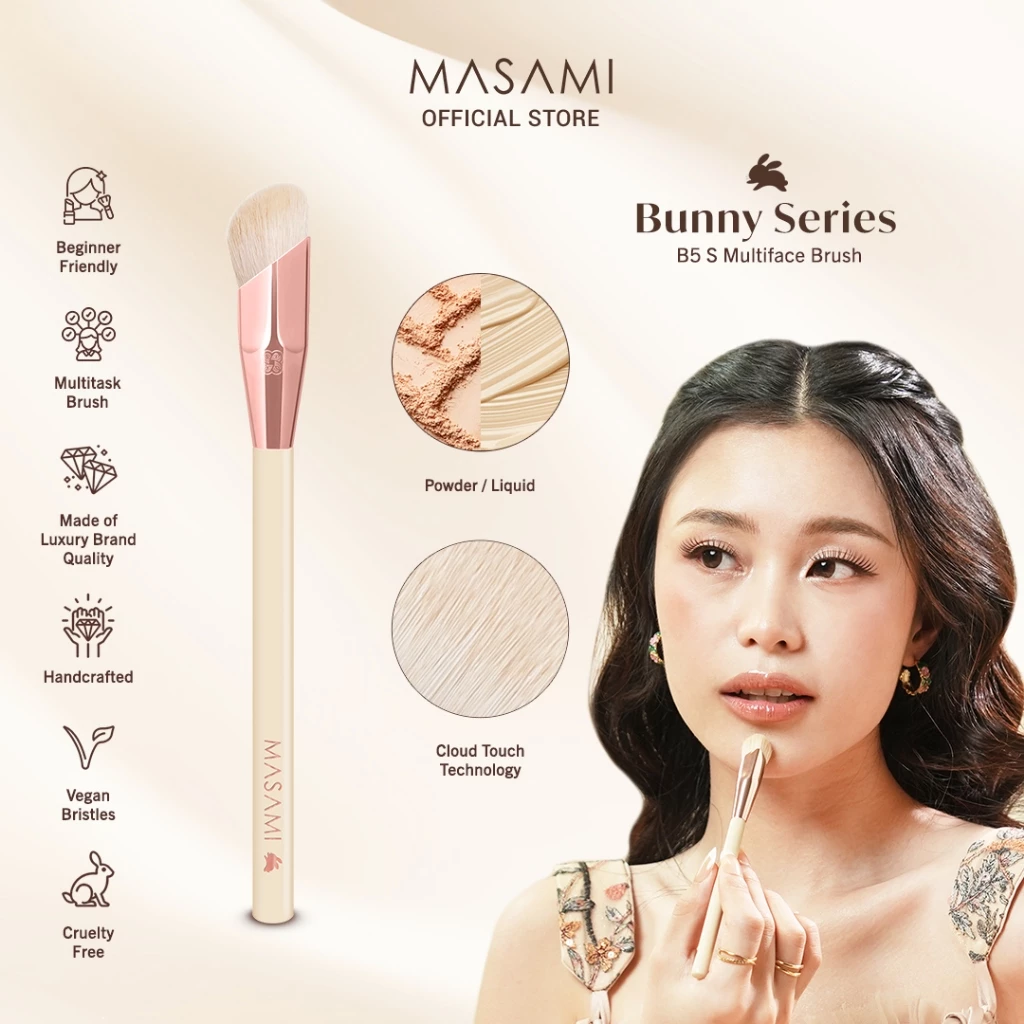 Masami B5 | S Multiface Brush – Bunny Brush