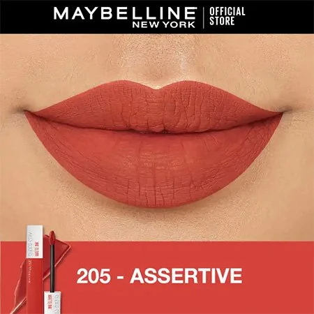 Maybelline Superstay Matte Ink Liquid Matte Lipstick 205 Assertive
