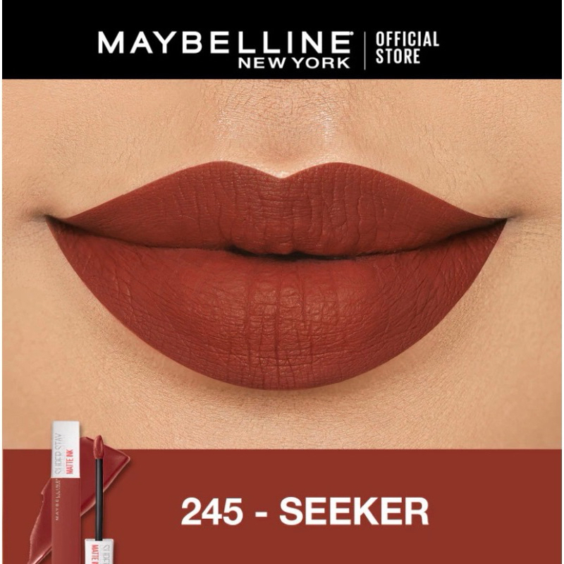 Maybelline Superstay Matte Ink Liquid Matte Lipstick 245 Seeker