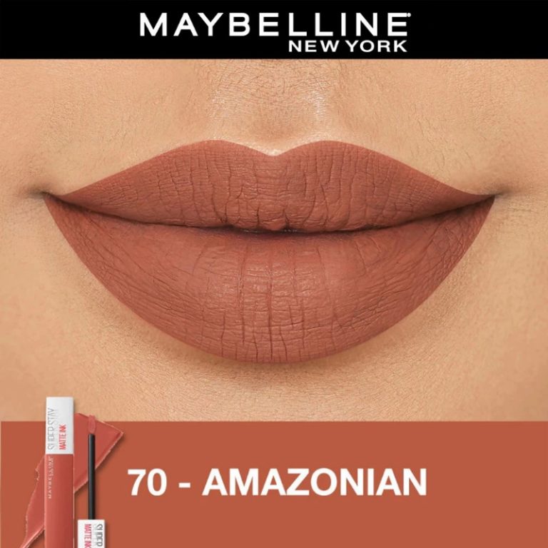 Maybelline Superstay Matte Ink Liquid Matte Lipstick 70 Amazonian